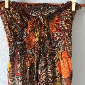 EUC DELIRIUM High-Low Sheer Dress